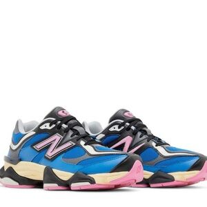 New Balance Vibrant Blue and Pink Athletic Shoes